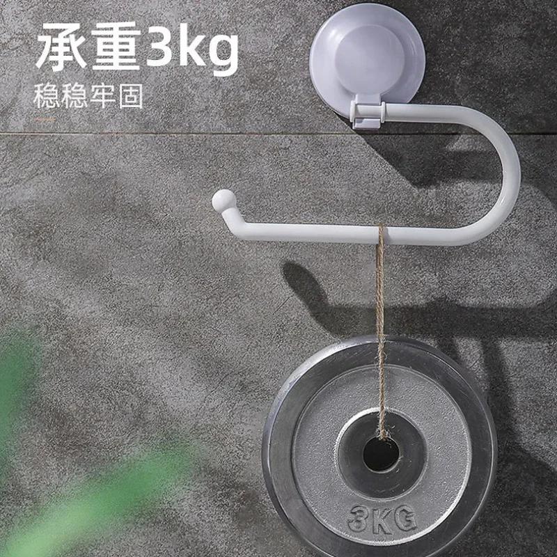 1 шт. держатель для туалетной бумаги кухни ванной комнаты супер-хранение присоска