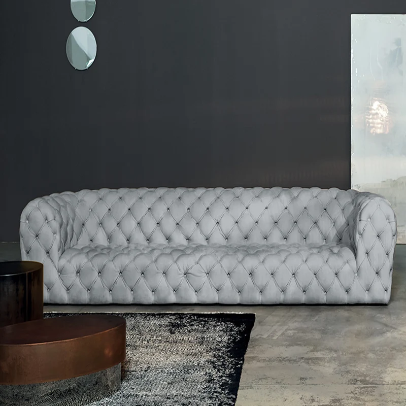 

post modern luxury hotel furniture italian nubuck leather sofas and couches tufted chesterfield leather living room sofa sets