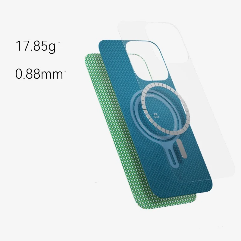 Фото Чехол PITAKA для iPhone 16 Pro Max, задняя крышка из кевларового углеродного волокна №4