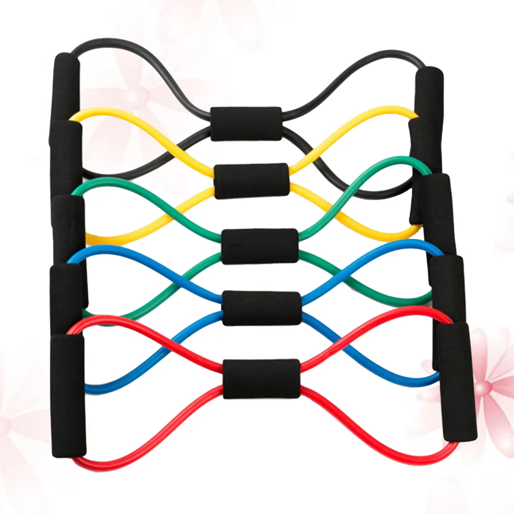 

5pcs Shaping Band Practical Developer Yoga Band Exercise Resistance Bands for Fitness Sports