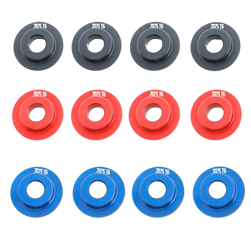 

Прокладка обода колеса из сплава, 12 шт., запасные части, аксессуары для TRAXXAS 1/7 UDR, 3 цвета