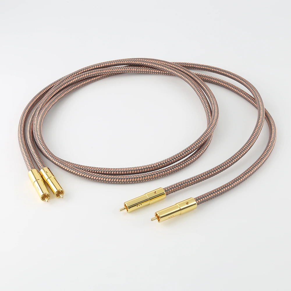 Кабель Hifi RCA Accuphase 40-е юбилейное издание соединительный аудиокабель с