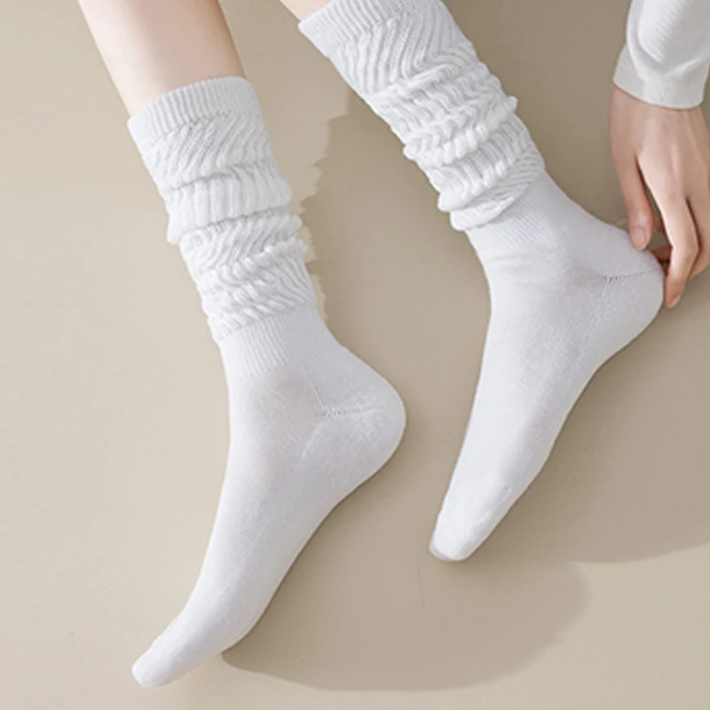 1 пара модных зимних повседневных бархатных толстых теплых носков простые