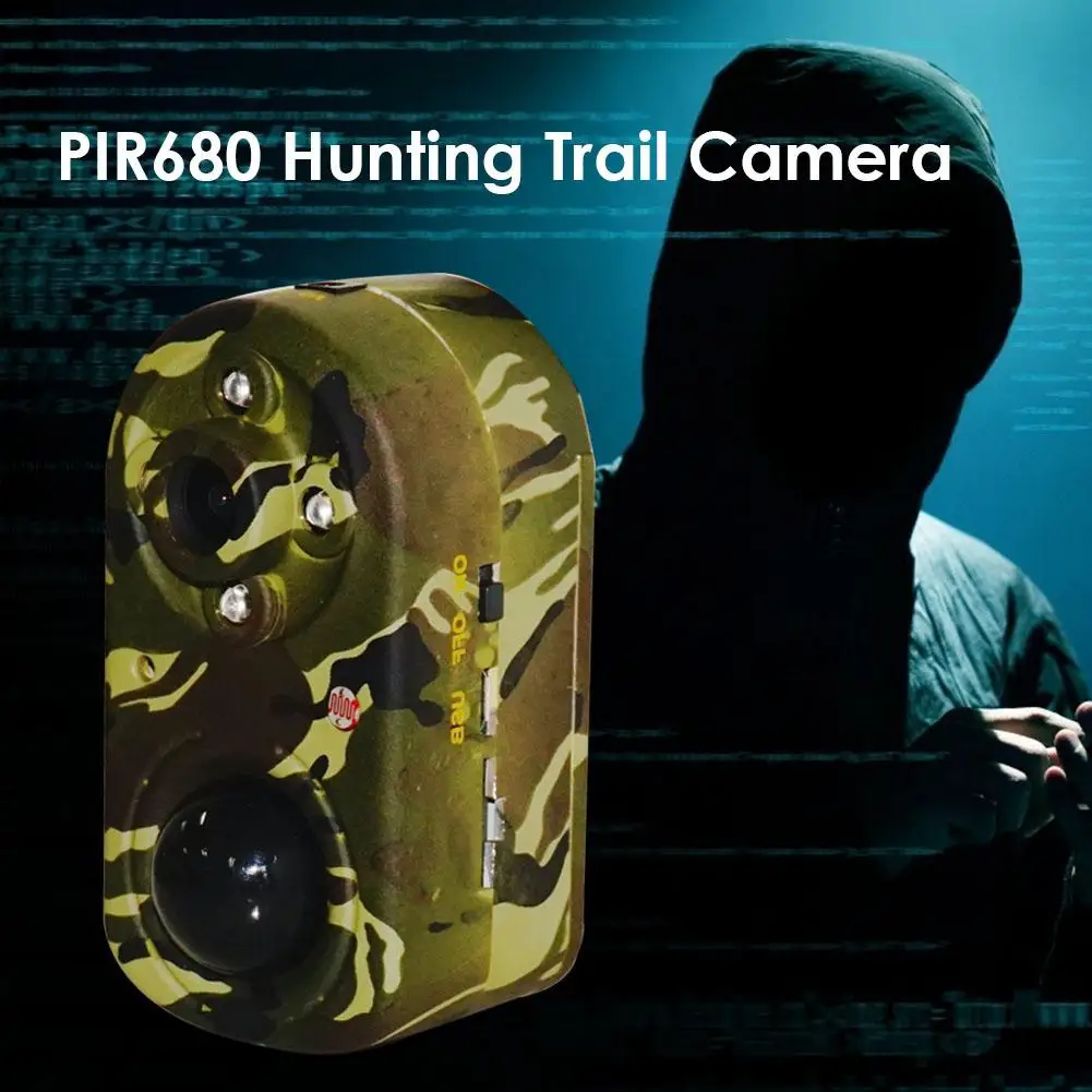 

FHD 1080P 12MP IR Night Vision Camcorder 680 Hunting Trail Camera Wildlife Trail Cameras for Hunting Scouting Game