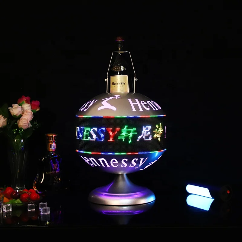 Приложение для ночного клуба цифровой экран прокрутка клетка в виде глобуса