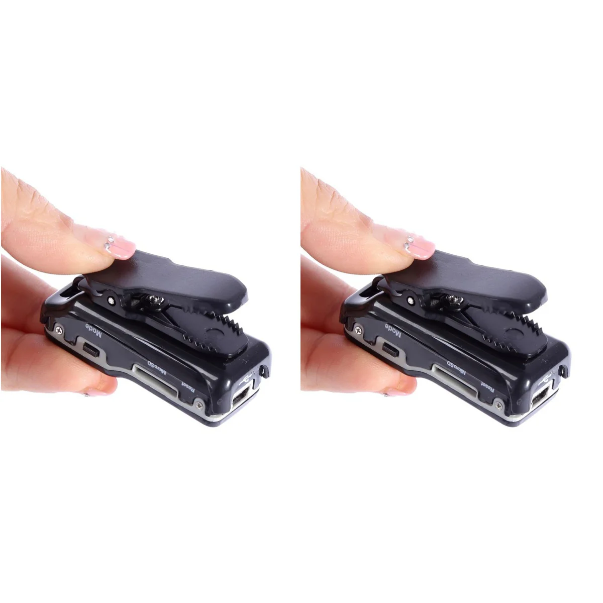 

2pcs Portable Mini DV Camcorder DVR Video Camera Webcam Support 16GB Cam Sports Bike Motorbike Cam (Black)