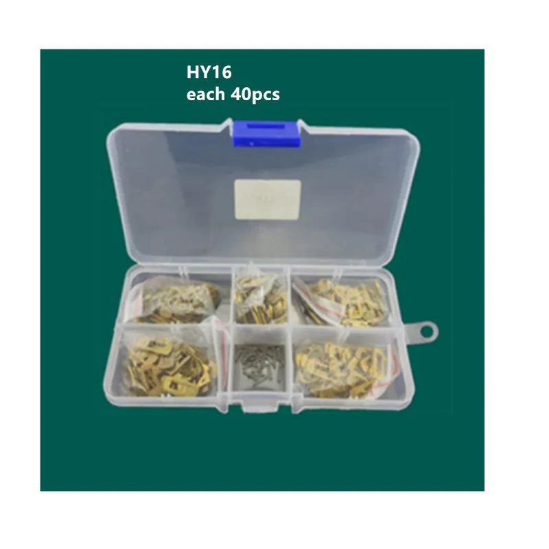 

200pcs/lot HY16 Car lock wafer Lock Repair Kit Accessories Car Lock Reed Plate For Hyundai Elantra For Kia K2 K3 Fort