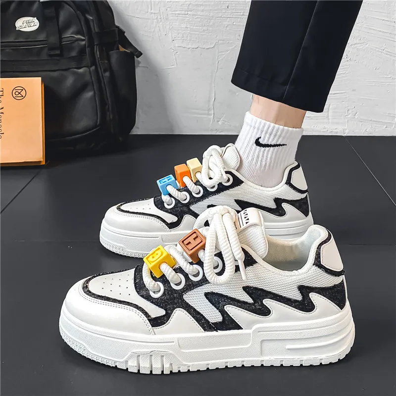 Мужские кроссовки на мягкой подошве Sprin модная трендовая обувь для бега тенниса