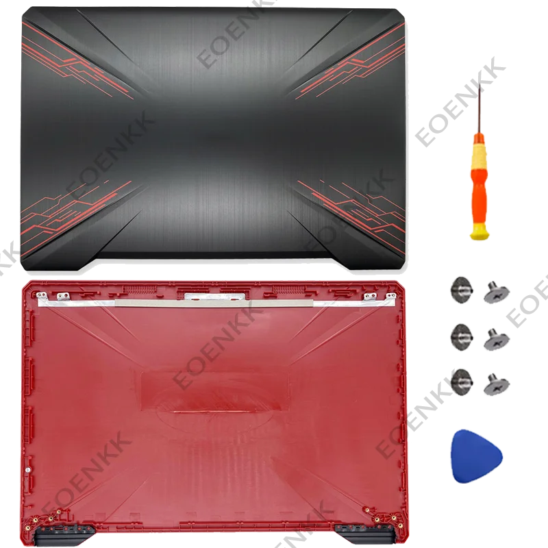 Фото Комплект корпуса для ноутбуков ASUS TUF Gaming FX504 FX80 Series: нижняя крышка, подставка для рук, задняя крышка LCD, передняя рамка, комплект для замены №3