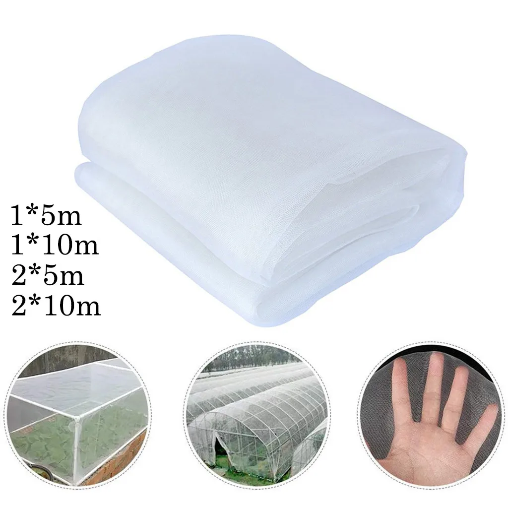 

Bug Insect Bird Net Barrier Vegetables Fruits Flowers Plant Protection Greenhouse Garden Netting Garden Net 2x10m