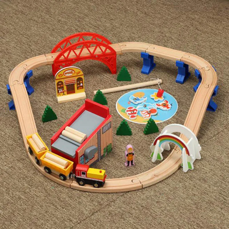 Рисунок 3 - Деревянный трек поезда набор скорой
