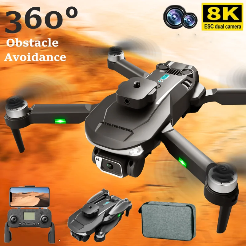 

LU20 GPS Drone 4K Professional 8K Dual ESC Camera Optical Flow Positioning Obstacle Avoidance Brushless RC Foldable Quadcopter