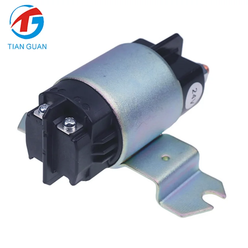 Автомобильные запасные части реле стартера T10-1093 301202-00153 ME479116 для экскаватора Doosan