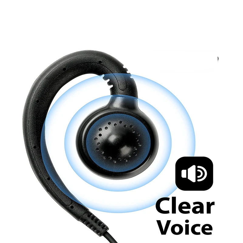 Two Way Radio Headset CP100d CP200 CP200d Walkie Talkie Earpiece for Motorola BPR40 CLS 1110 1410 VL50 RDM2070D DLR1020 DLR1060