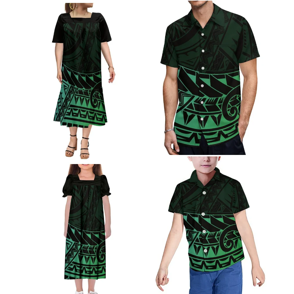 Полинезийская семейная стандартная модель оптовая продажа униформы на заказ