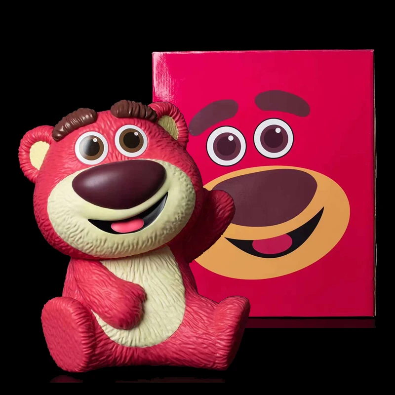 

40cm Anime Disney Lotso Action Figure Lotso Huggin Bear Figure PVC Statue Collection Model Toys Gifts Decoration