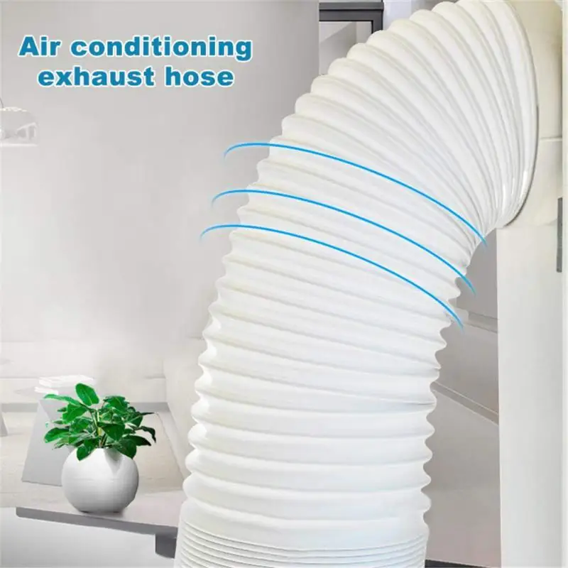 

Jannyshop Exhaust Hose For Portable Air Conditioner Universal Fit Replacement AC Hose Counter Thread Climber Clockwise