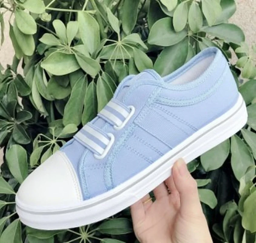 Fast Shipping 2021 Women Vulcanized Sneakers Breathable Flat Casual Classic Shoes Woman Spring Autumn Canvas Zapatos Mujer 2021