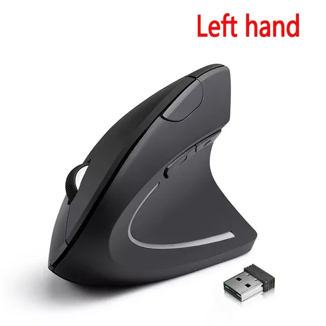 

NEW Vertical Mouse Gaming Mouse USB Computer Mice Ergonomic Desktop Upright Mouse 1600 DPI for PC Laptop Office Home