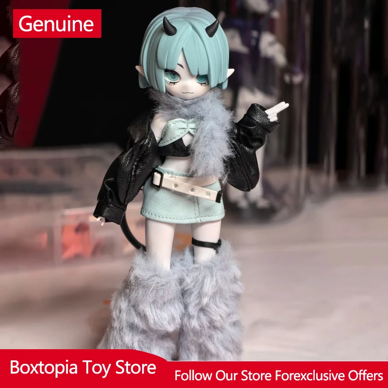 Фото Новая оригинальная серия Cooze Devil's Horns: подвижная кукла BJD 1/8 в слепой коробке, изысканная игрушка с подвижными суставами, креативный подарок, в наличии №3