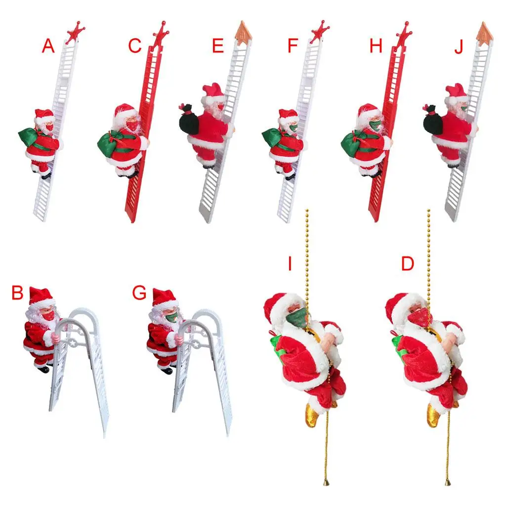 

Электрическая лестница для скалолазания с музыкальной плюшевой куклой для подвешивания орнамента дерева уличное украшение