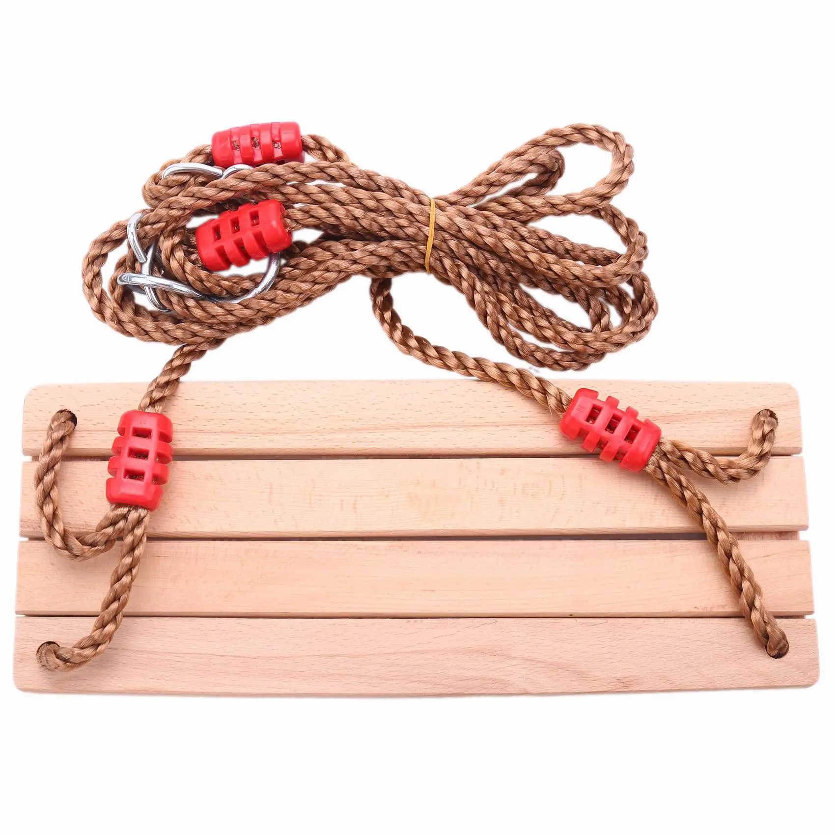 

Adults and children swinging swings swinging wooden swing with rope