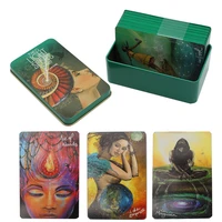 light seers tarot card deck tin box 78 cards full color and guidebook is a healing tool and guide light seers tarot deck