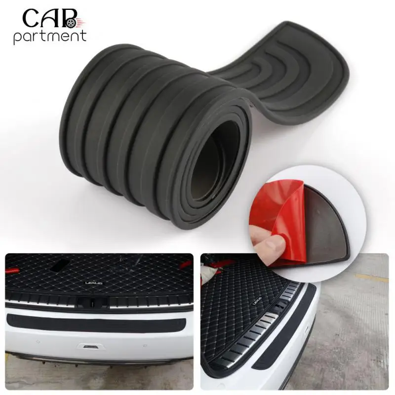 

Anti-scratch Trunk Sill Grard Rubber Strip Universal Auto Protection Sticker Durable Trunk Bumper Strip Car Accessories