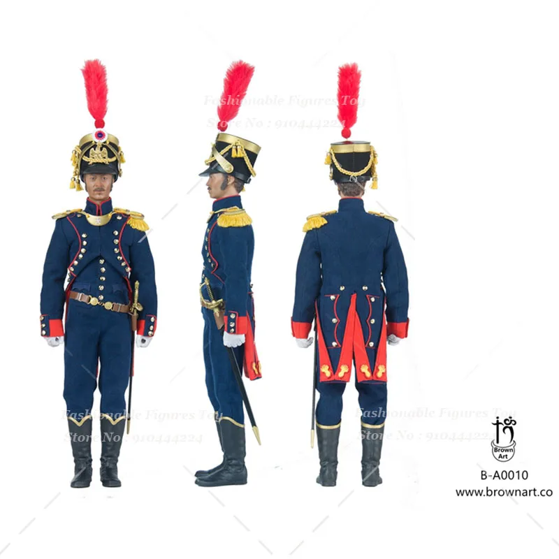Экшн-фигурка Мужская солдатская война солдат Наполеона офицер полный набор 12
