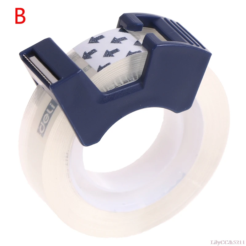 

Прозрачная клейкая лента 12 мм с режущим инструментом