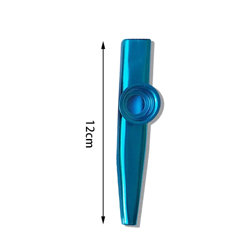 

High-quality Metal Construction Metal Percussion Versatile Kazoo Instrument Portable Exquisite Orff Music Instrument Kazu Flute