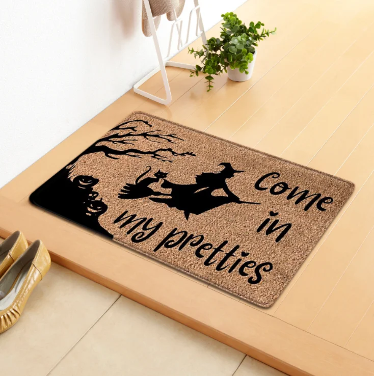 

Cute animal alphabet home door mat absorbent non-slip mat living room kitchen floor mat bedroom carpet