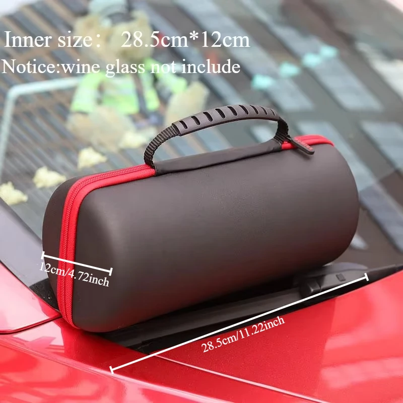 

RIEDEL сумка для бокалов из бордового стекла