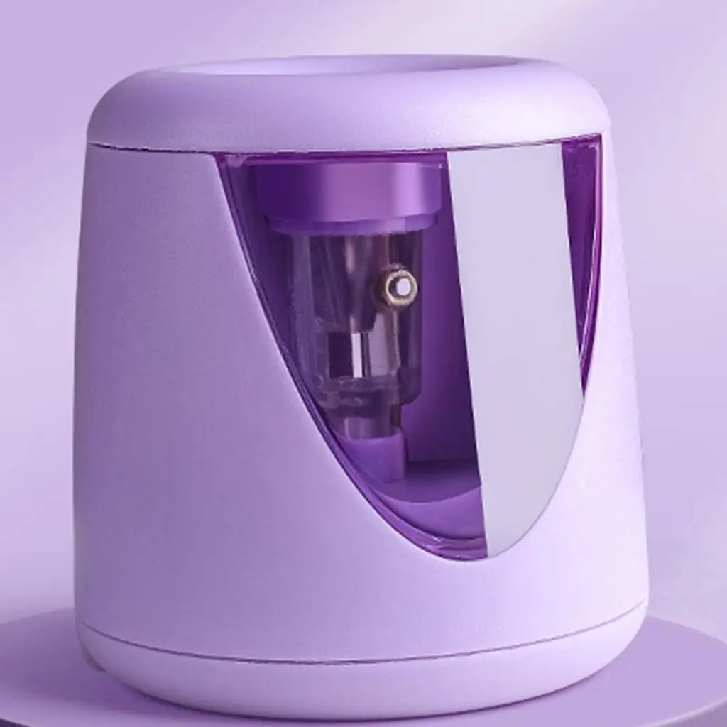 

Automatic Electric Pencil Sharpener School Home Office USB Battery Blue