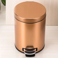 touchless bathroom trash can creative toilet stainless steel trash can household living room poubelle trash can kitchen kc50