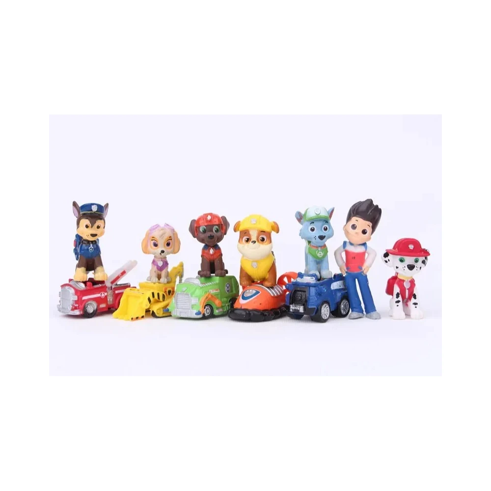 Набор из 12 фигурок-игрушек «Щенячий патруль» (Paw Patrol) — мини-куклы-персонажи, декор, игрушки для щенков, подарок на день рождения (art.: 3920db12ebd37) - 3920db12ebd37