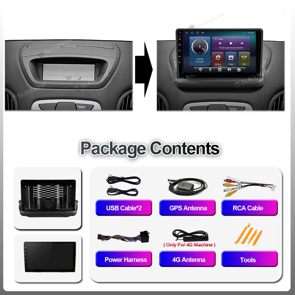 Автомагнитола 9 дюймов для Hyundai Rohens Coupe Genesis 2009- 2012 Android 11 сенсорный экран