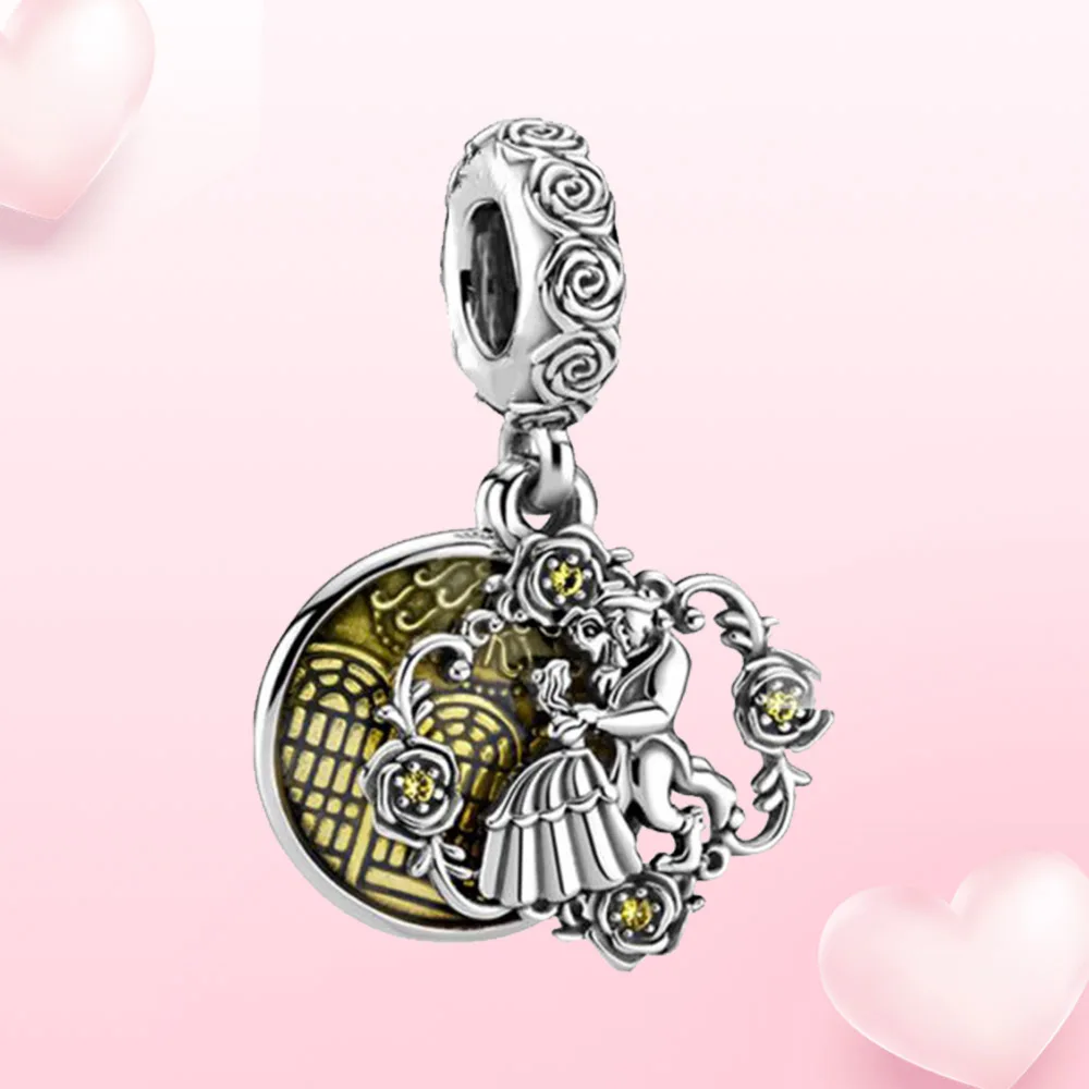 Очаровательные ювелирные изделия из серебра 925 пробы подвеска в виде красавицы и