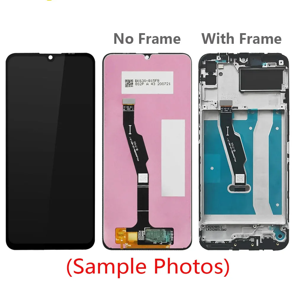 Фото 6,75 ''для Huawei Nova Y70 Plus ЖК-дисплей с цифровым преобразователем сенсорного экрана в сборе Nova Y70 ЖК-дисплей с рамкой MGA-LX3 MGA-LX9 MGA-LX9N №2