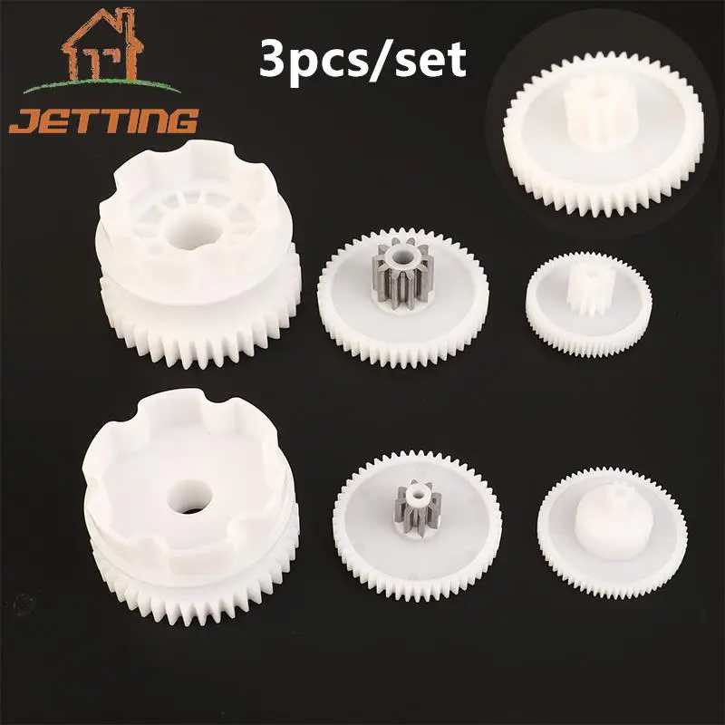 

3Pcs Children Electric Car Plastic Gear 550 Gearbox Gear For Kid's Electric Vehicle Gear For 390 Gearbox RC Toys Accessories