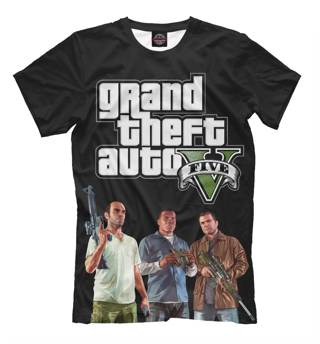 Футболка Персонажи GTA 5