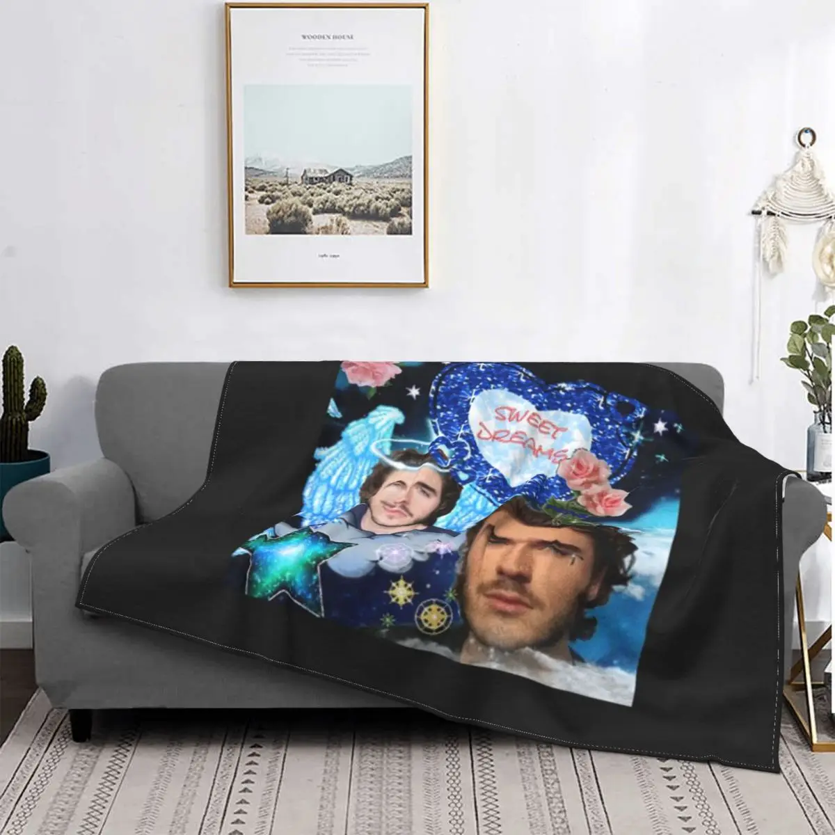 Мягкое Флисовое одеяло Schlanket Jschlatt Sweet Dreams