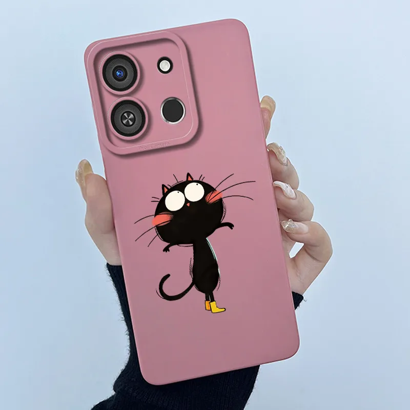 Фото Чехлы Itel A05s A663LC ItelA05s, мягкий силиконовый чехол для телефона, защитный чехол с милым принтом и рисунком, милая окрашенная задняя крышка №4