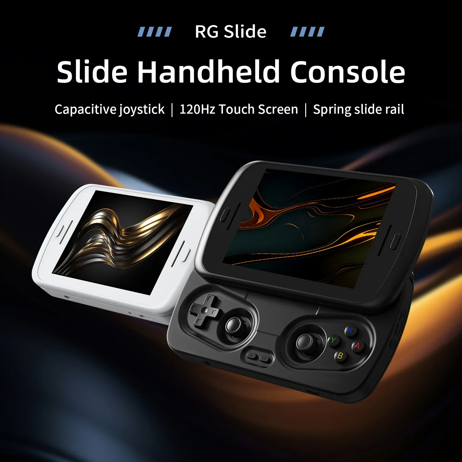 Фото ANBERNIC RG Slide RGSlide Ретро игровой плеер Ретро портативная игровая консоль Android13 4,7-дюймовый экран 120 Гц PSP PS2 игра AI №2