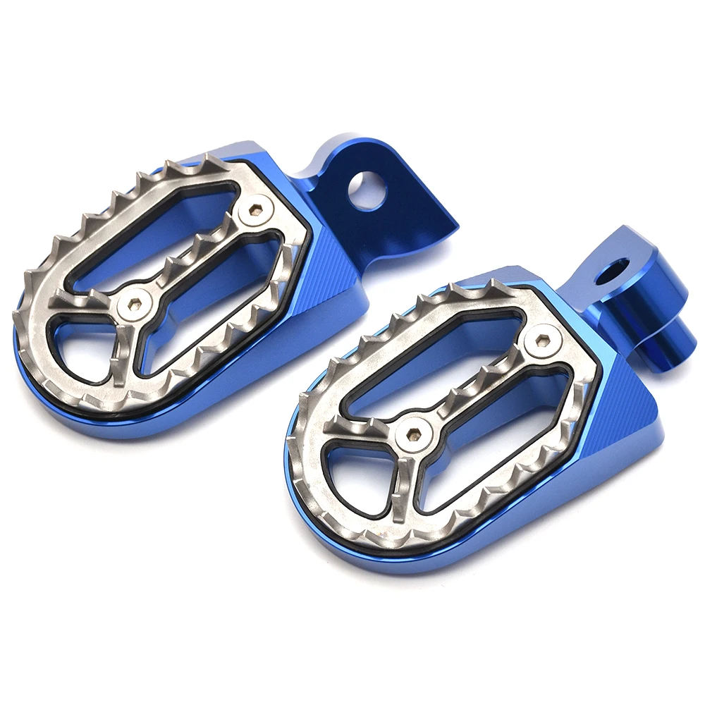 Широкие подножки для Yamaha YZ65 YZ85 YZ125 YZ125X YZ250 F/FX/X YZ450F/FX WR250F WR450F WR/YZ 400 426 Tenere 700