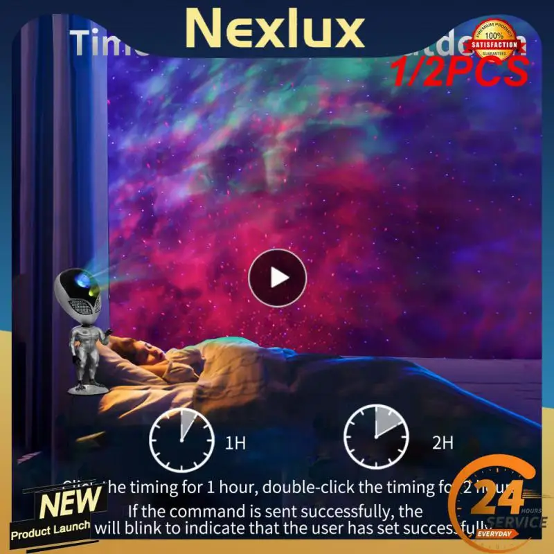 

1/2 шт., декоративный проектор с изображением солнечной звезды