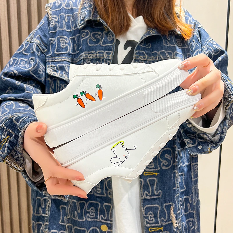 Shoes for Women Sneakers Women's White Shoes Tenis Feminino Zapatillas Mujer Women Casual Vulcanized Shoes Large Size 42