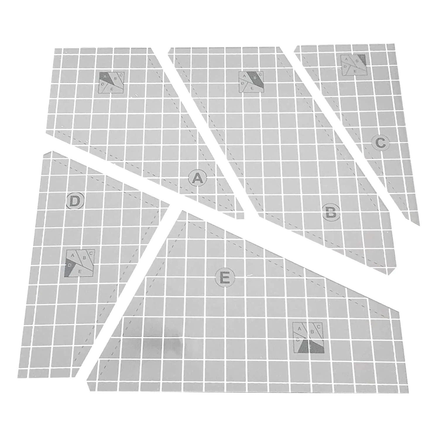 

5 шт., Необычные строительные Шаблоны