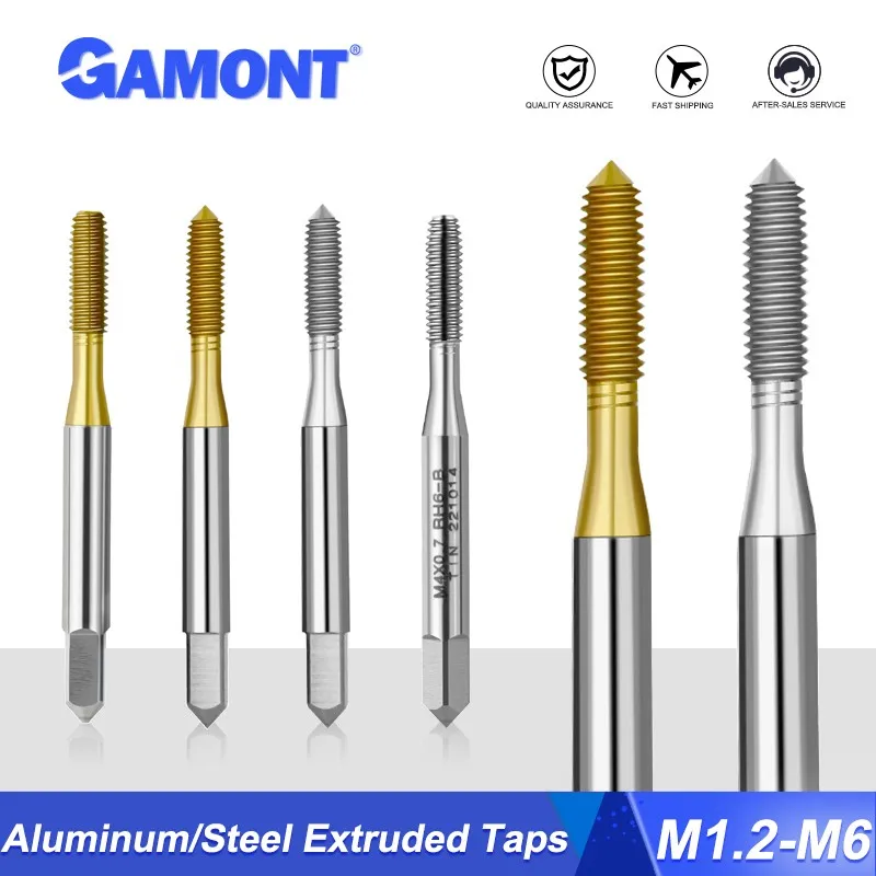 

Высокоскоростные стальные титановые/алюминиевые экструдированные краны GAMONT, стальные, медные резьбонарезные инструменты из нержавеющей стали