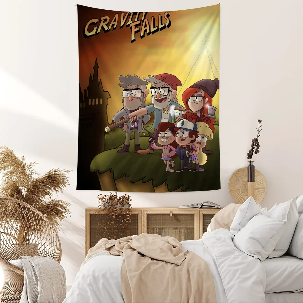 G-Gravity F-Falls декоративный настенный гобелен для гостиной
